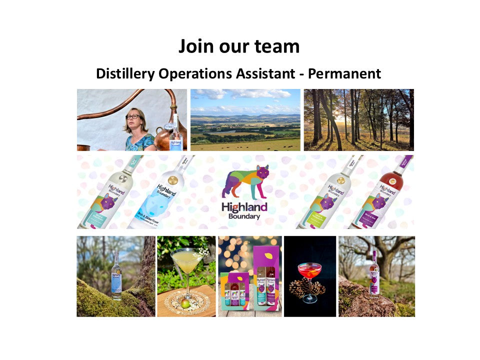 Join our team - Permanent role as Distillery Operations Assistant