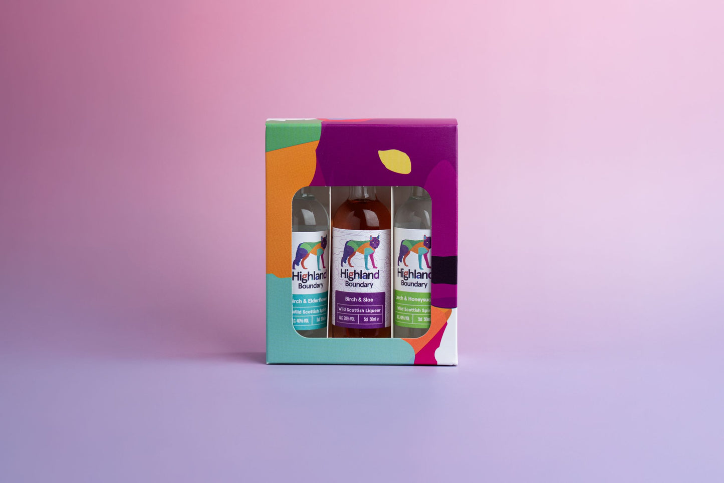 Wild Scottish Spirit and Liqueur Mini Gift Box