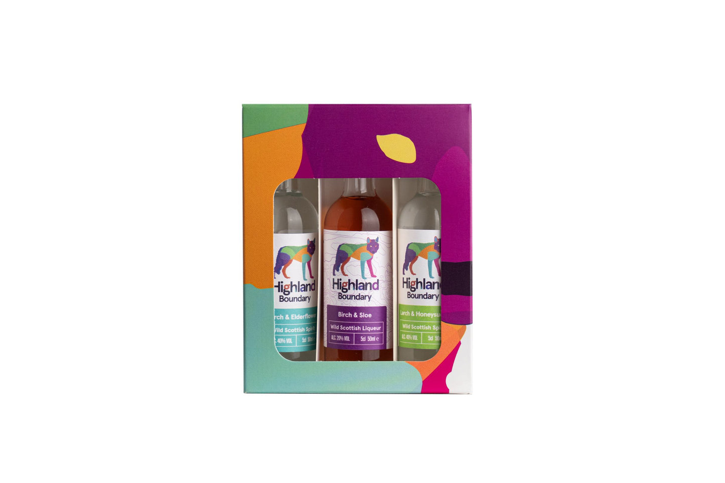 Wild Scottish Spirit and Liqueur Mini Gift Box