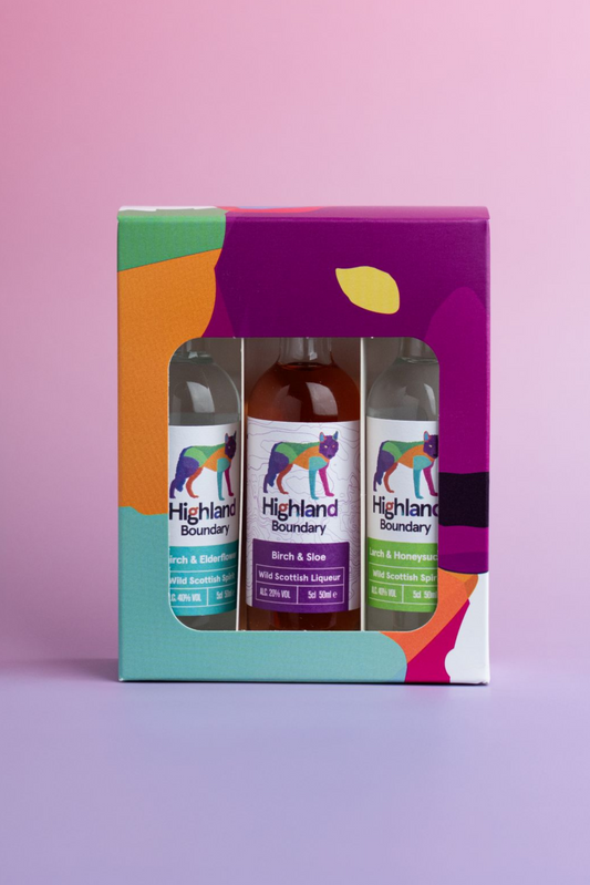 Wild Scottish Spirit and Liqueur Mini Gift Box