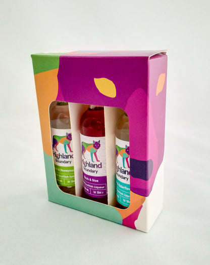 Wild Scottish Spirit and Liqueur Mini Gift Box