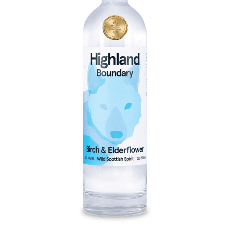 Birch and Elderflower Wild Scottish Spirit - Highland Boundary