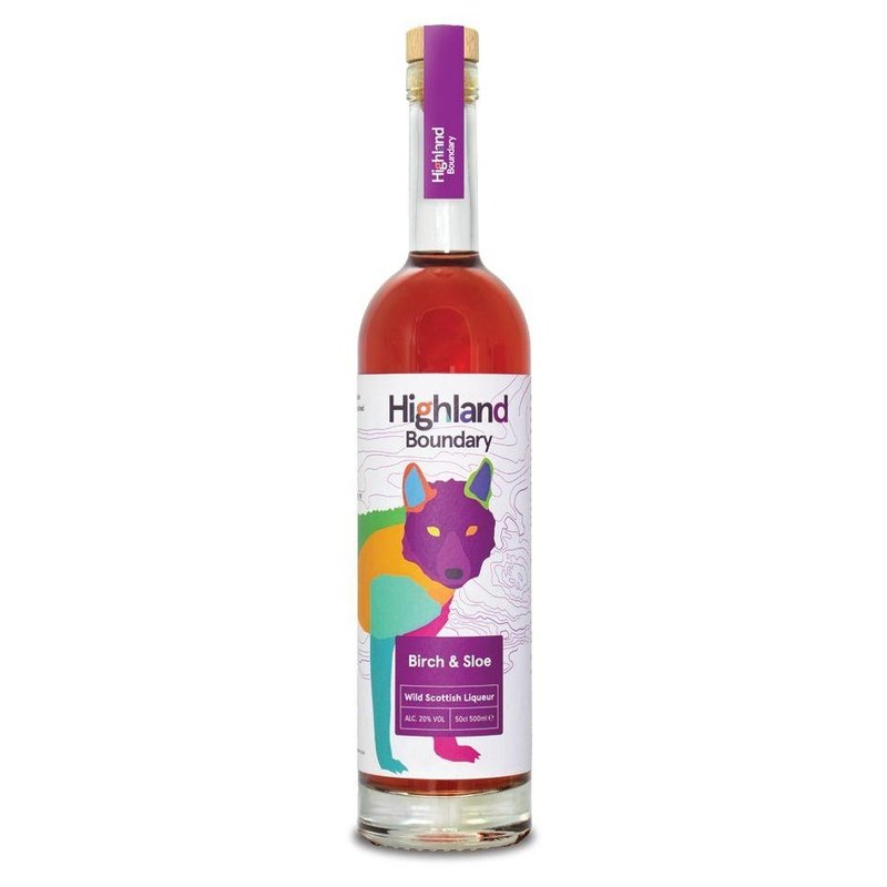 Birch and Sloe Wild Scottish Liqueur - Highland Boundary